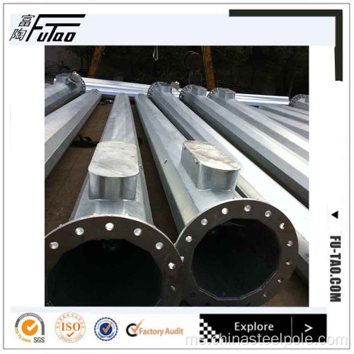 Berkualiti tinggi 30m Galvanized Steel Monopole